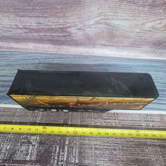 New Ray semi trailer plastic tri axle late harvest w/Pheasant decal no rear door - Picture 5 of 12